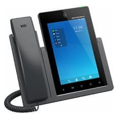 Grandstream GXV3470 SIP videotelefon 7" IPS bar.touch.display, Android11, 16 SIP fiók. BT, WiFi