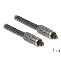 DELOCK TOSLINK sztenderd kábel apa - apa 1m (86983) (DE86983)