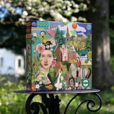 eeBoo négyzet alakú puzzle Művész és lánya 1000 darab