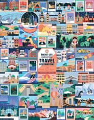 Ridley's games Puzzle Bucket List: 50 csodálatra méltó turisztikai célpont 1000 darab