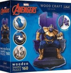 Trefl Puzzle Wood Craft Origin Thanos a trónon 160 db