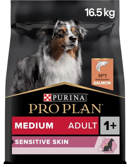 Purina Pro Plan Dog Medium Adult Salmon, 16,5 kg