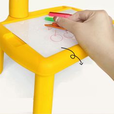 Luxma Projektor rajzoláshoz és tanuláshoz, projektor gyerekeknek + 12 marker