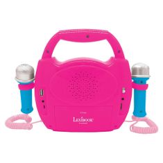 Lexibook Karaoke Digital Player világító, 2 mikrofonnal Disney Hercegnők