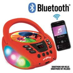Lexibook Fényes Bluetooth CD lejátszó Miraculous