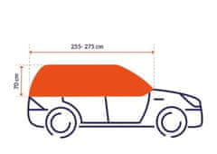 Carpassion Félponyva ferdehátú autókhoz, S/M 255-275x116x70cm