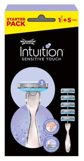 Wilkinson Sword Intuition Sensitive Touch borotva + 5 utántöltő