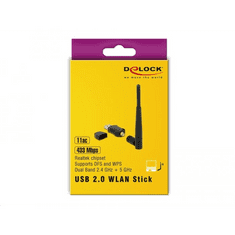 DELOCK 12462 USB 2.0 WLAN AC Stick 433 Mbps (12462)