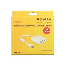 DELOCK 62606 mini DisplayPort apa -> DVI anya adapter (62606)