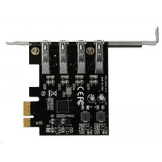 DELOCK 4x USB 3.0 bővítő kártya PCI-E (90304) (90304)