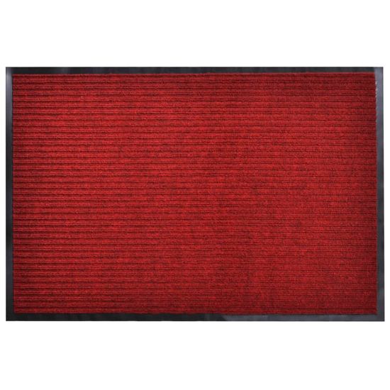 Vidaxl Piros PVC Lábtörlő 90 x 150 cm 241271