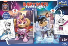 Trefl Kétoldalas puzzle Paw Patrol: Dog heroes BABY MAXI 2x10 darab
