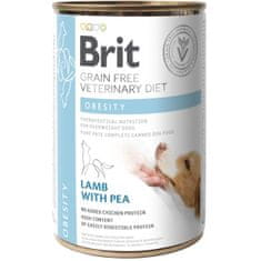 Brit Veterinary Diets Dog Cons. Elhízás 400g