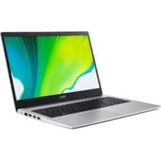 Acer Aspire 3 NX.ADDEU.01V Laptop 15.6" 1920x1080 IPS Intel Core i3 1115G4 256GB SSD 8GB DDR4 Intel UHD Graphics Ezüst
