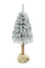 Aga karácsonyfa 120 cm törzzsel Hófedte