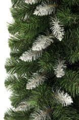 Aga Karácsonyi girland 270 cm Zöld-fehér