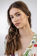 Emily Westwood Aranyozott karika fülbevaló medálokkal EWE23039G