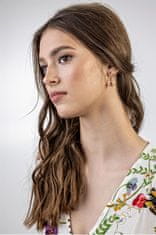 Emily Westwood Aranyozott karika fülbevaló medálokkal EWE23039G