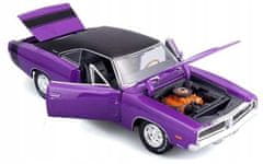 Maisto Dodge Charger R/T 1969 lila, 1:18