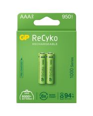 GP  Recyko+ 950mAh Ni-Mh mikró akkumulátor 2 darab