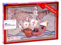 Clever&Happy 3D puzzle Santa Maria hajó 102 darab