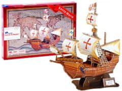 Clever&Happy 3D puzzle Santa Maria hajó 102 darab