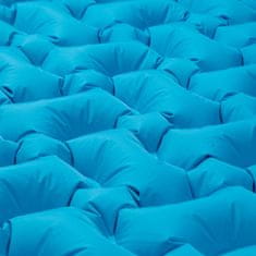 Spokey AIR BED PILLOW BIG Felfújható matrac párnával, 213 x 62 x 6 cm, R-érték 2,5, kék színű