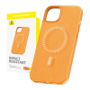 iPhone 15 mágneses tok Fauxther széria narancssárga (P60157305713-00) (P60157305713-00)