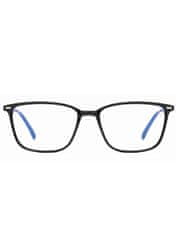 VeyRey Férfi kék fényt blokkoló szemüveg Candlebees Ovális Fekete Universal