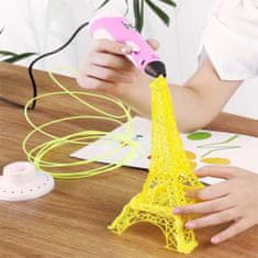 Dexxer 3D toll nyomtatókészlet PLA izzószál rózsaszín