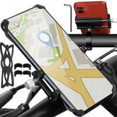 Malatec Univerzális kerékpáros telefontartó gumival