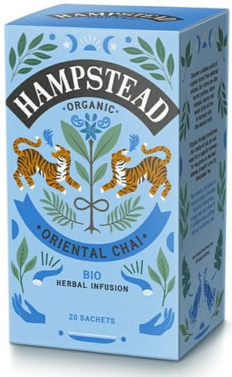 Hampstead Tea London BIO Chai keleti fűszerkeverék, 20 db