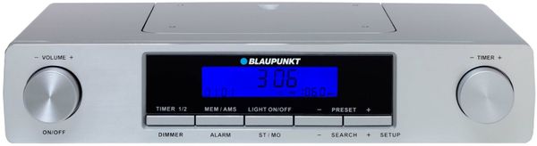 rádióvevő Blaupunkt kr12sl sztereó hangszórók konyhai rádió óra időzítő sleep funkció fm tuner led háttérvilágítás