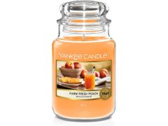 Classic illatgyertya üvegben nagy Farm Fresh Peach 623 g