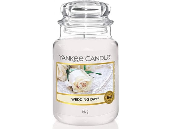 Yankee Candle Classic illatgyertya üvegben Wedding Day 623 g