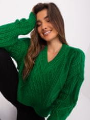Badu Klasszikus női pulóver Maddalena zöld Universal