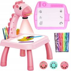 MG Drawing Giraffe projektor vetítő rajzoláshoz, rózsaszín