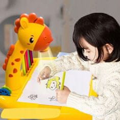 MG Drawing Giraffe projektor vetítő rajzoláshoz,, sárga