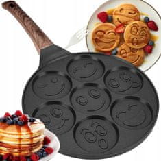 MG Pancakes palacsintasütő 27cm, fekete