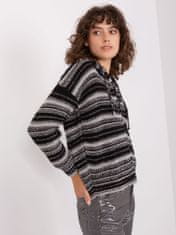 Badu Klasszikus női pulóver Magoda szürke-fekete Universal