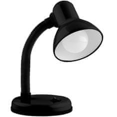 LUMILED Asztali lámpa E27 állítható iskolai lámpa SARA fekete