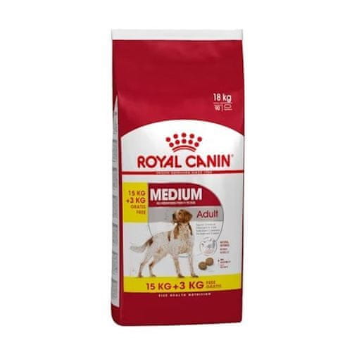 Royal Canin MEDIUM ADULT 15+3kg = 18kg