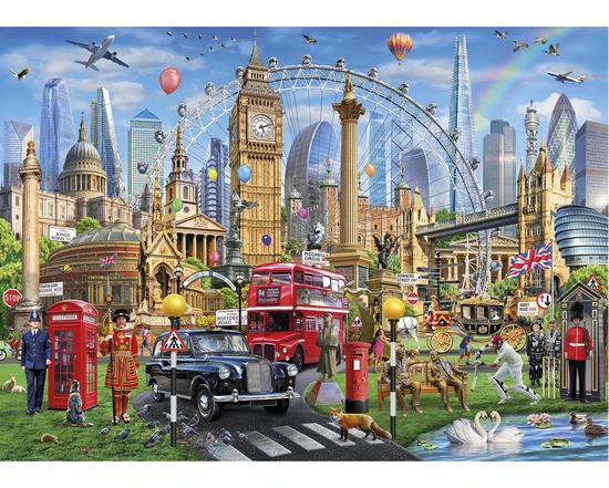 Gibsons Puzzle Call of London 1000 darabos puzzle