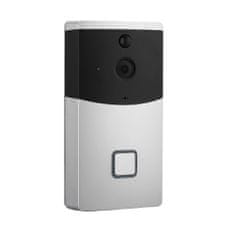BOT  Intelligens kapucsengő kamerával SR2 Tuya, ezüst színű