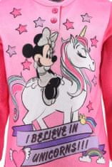 Disney meleg polár pizsama Minnie egér Unikornis 2-3 év (98 cm)
