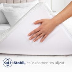 Vitapur Memóriahabos matracbetét Roll up MemoSilver 5+2, fekvőbetét - Javítsa alvását egyetlen egyszerű kiegészítéssel, matracvedok, 160 x 200 cm