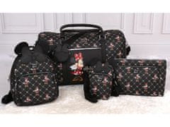sarcia.eu Minnie Disney Fekete, nagy utazó kozmetikai táska 31x19x10cm 