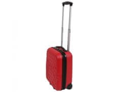 sarcia.eu Mickey i Minnie Disney Piros, kis utazóbőrönd, műanyag bőrönd 37x30x17cm 