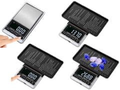 Verkgroup Digitális mini LCD zsebmérleg megvilágítva 0,01-500g