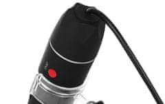 BigBuy 500-szoros nagyítású digitális mikroszkóp 8 ultrafényes LED fényforrással (BBV)